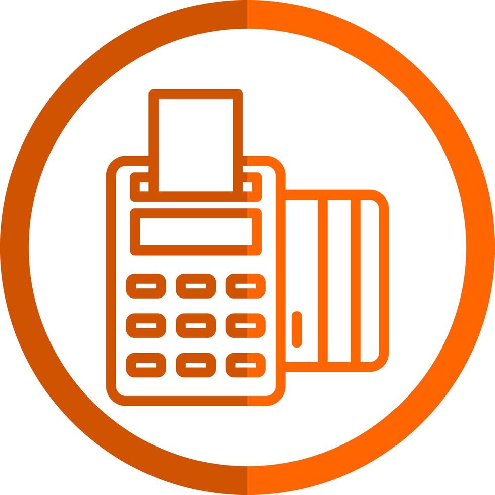 Pos Terminal Vector Icon Design