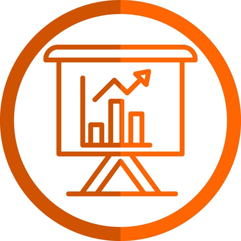 Business Presentation Vector Icon Design
