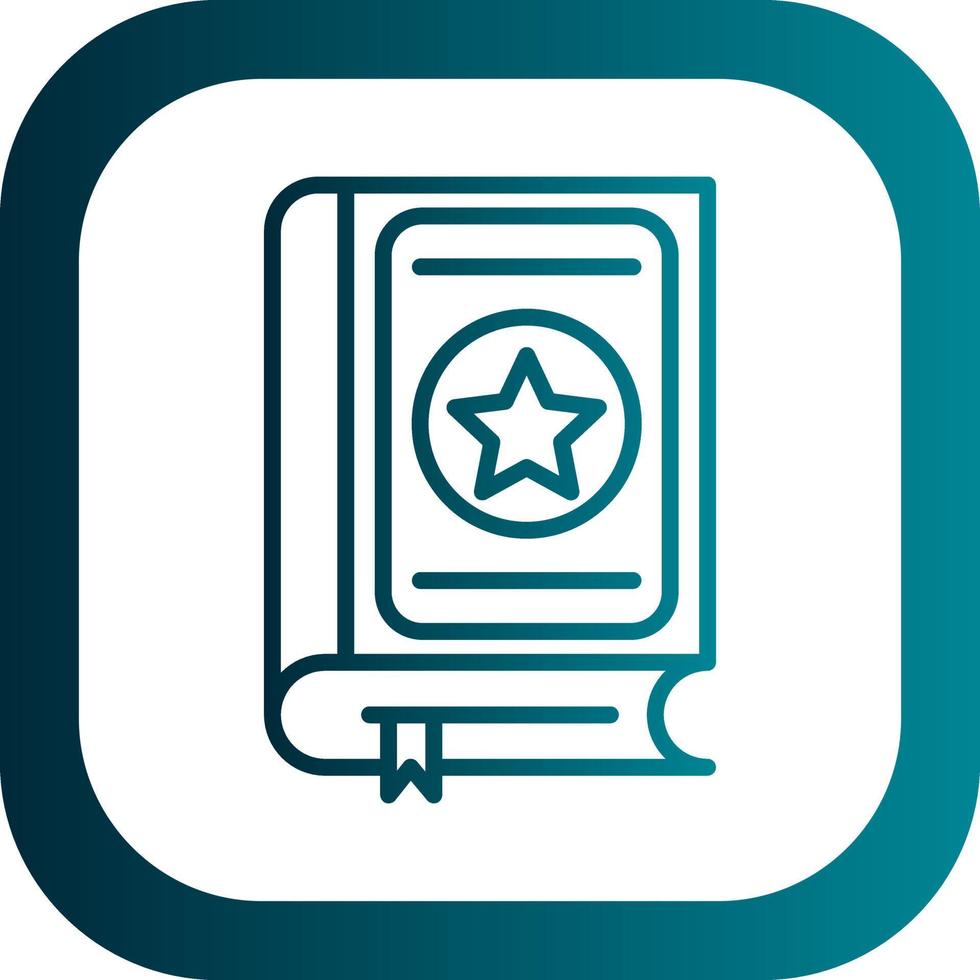 Spellbook Vector Icon Design
