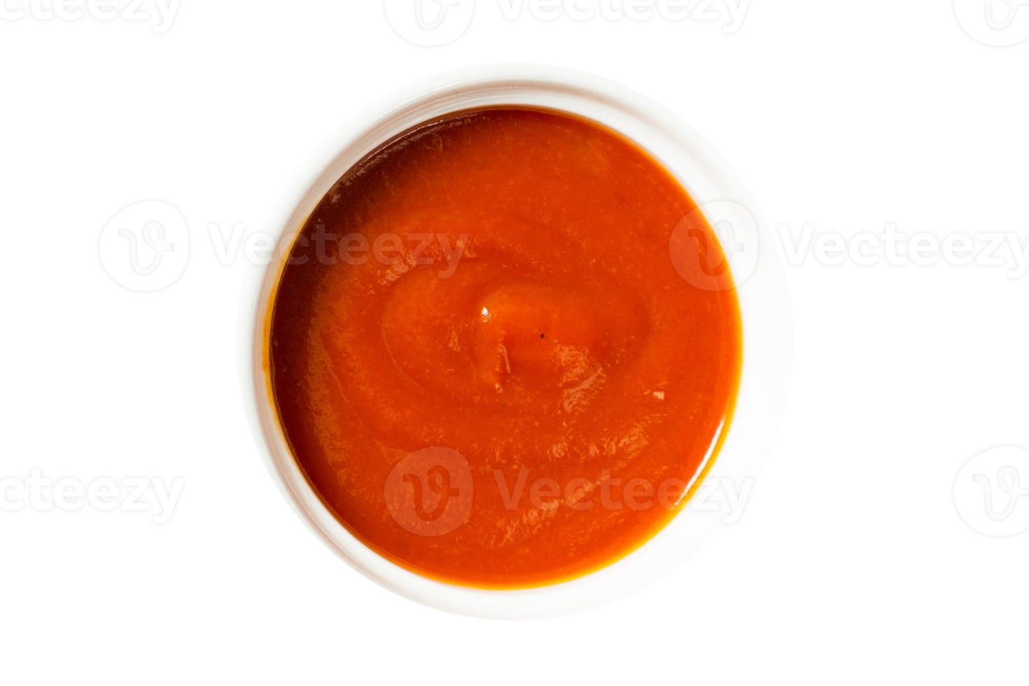 sauce bol isolé sur une transparent Contexte png