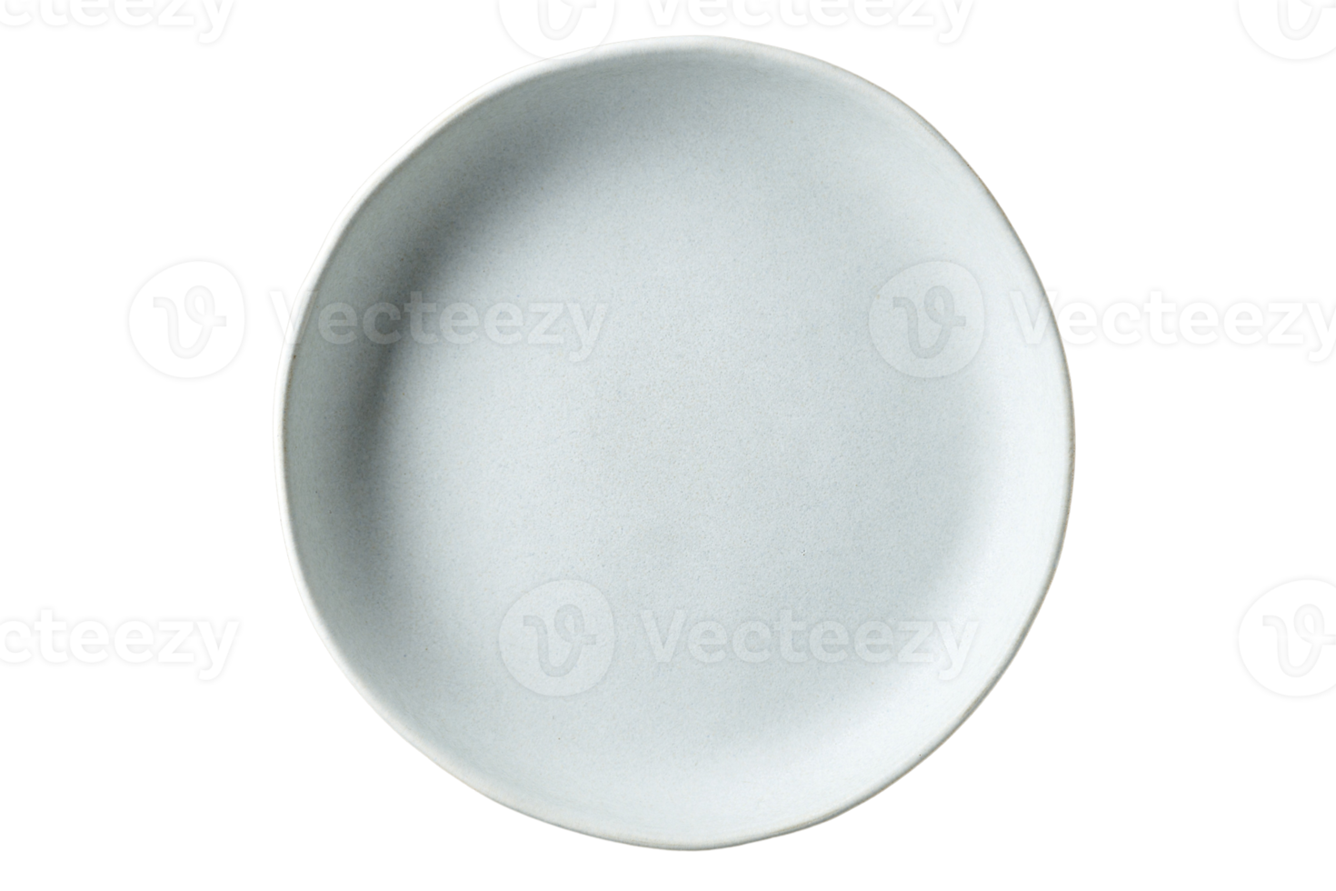 Blue plate isolated on a transparent background 21356164 PNG