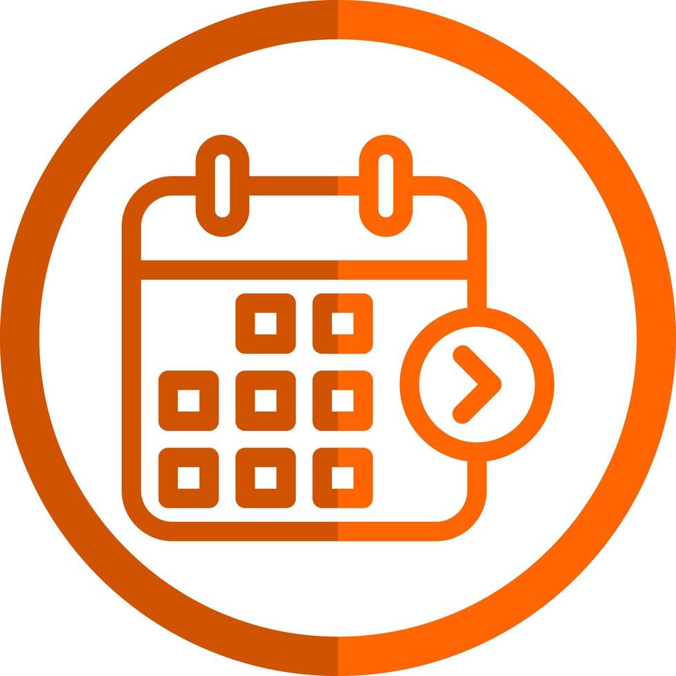 Next Week Vector Icon Design