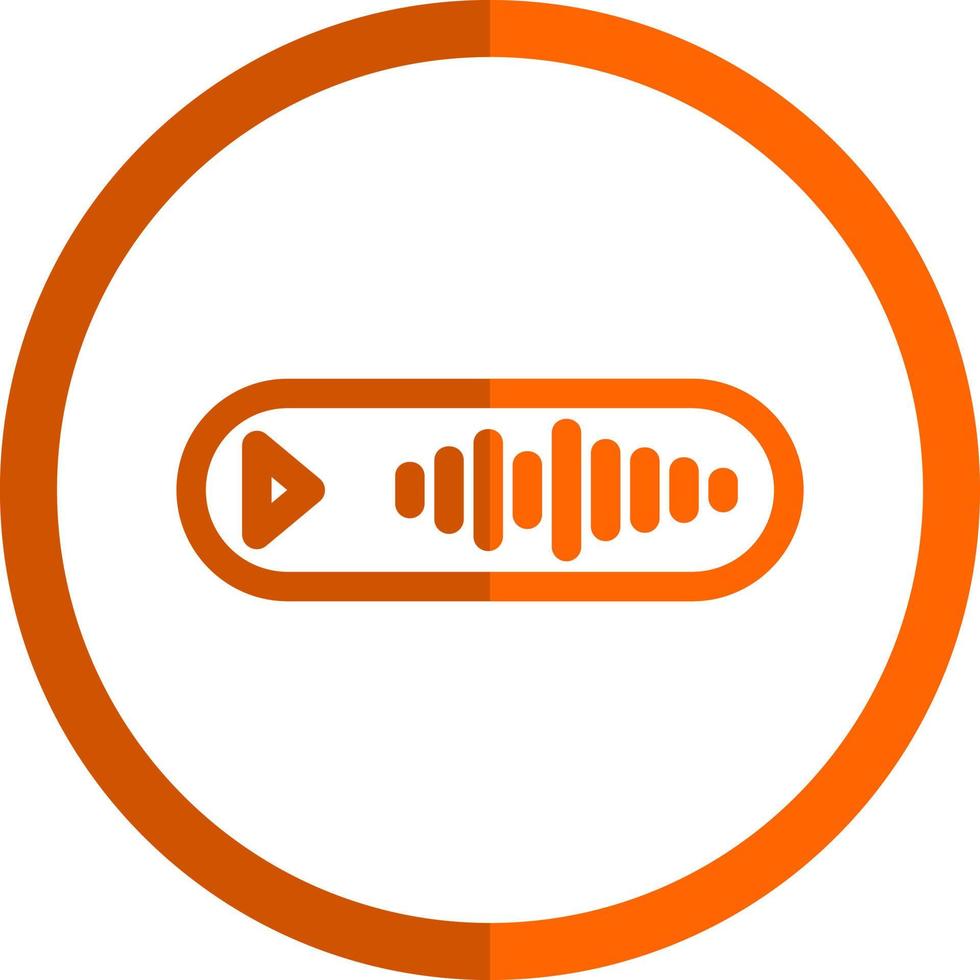 Voice Message Vector Icon Design