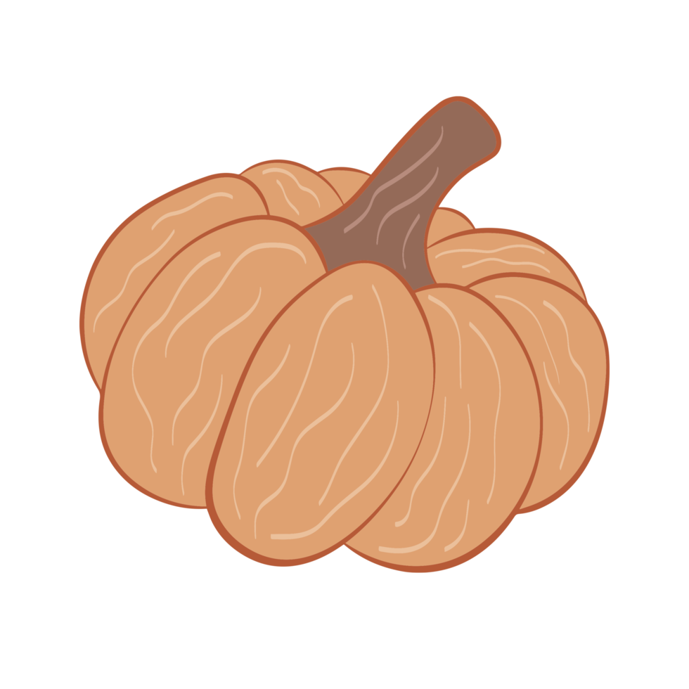 Retro pumpkin,vintage color png