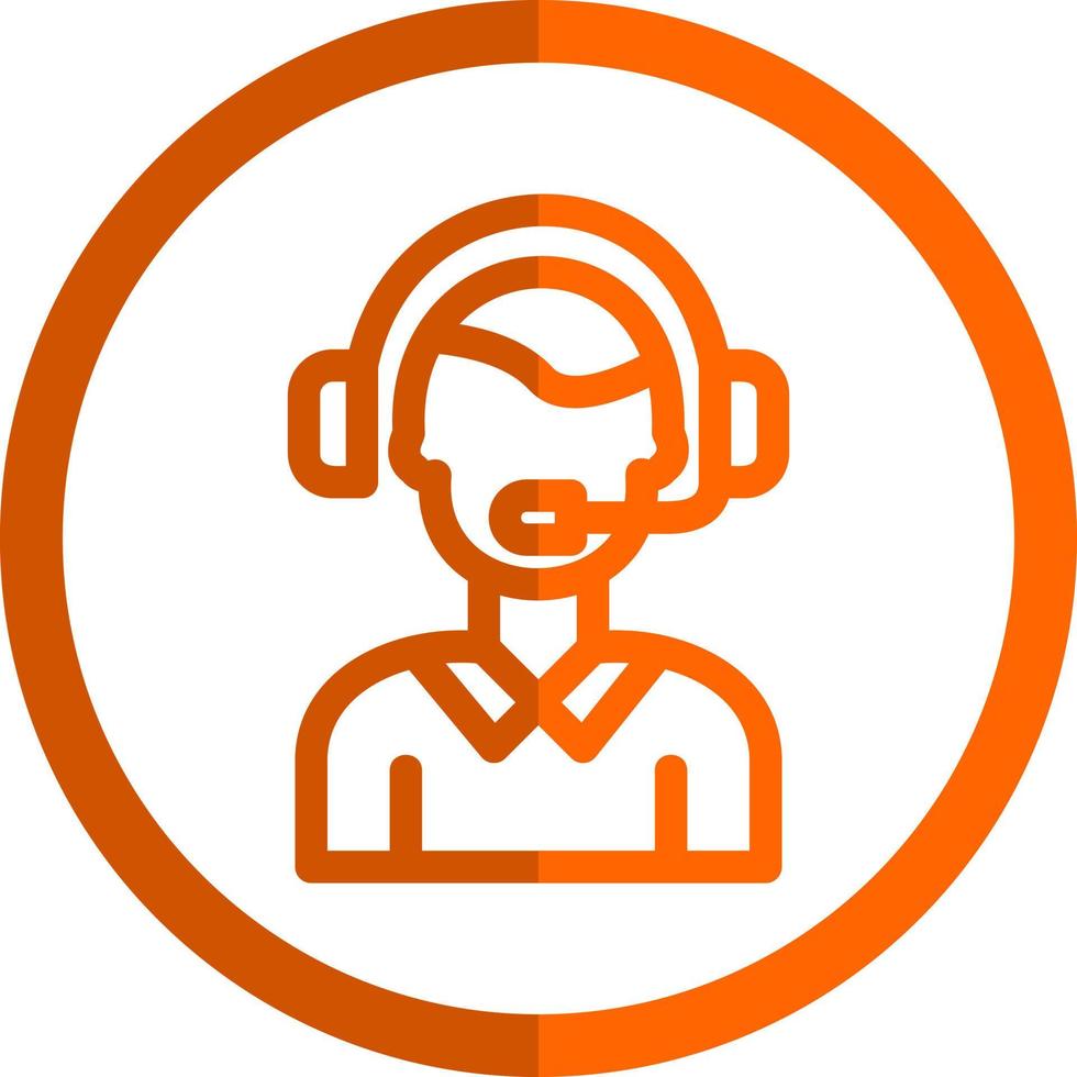 Customer Support Vector Icon Design