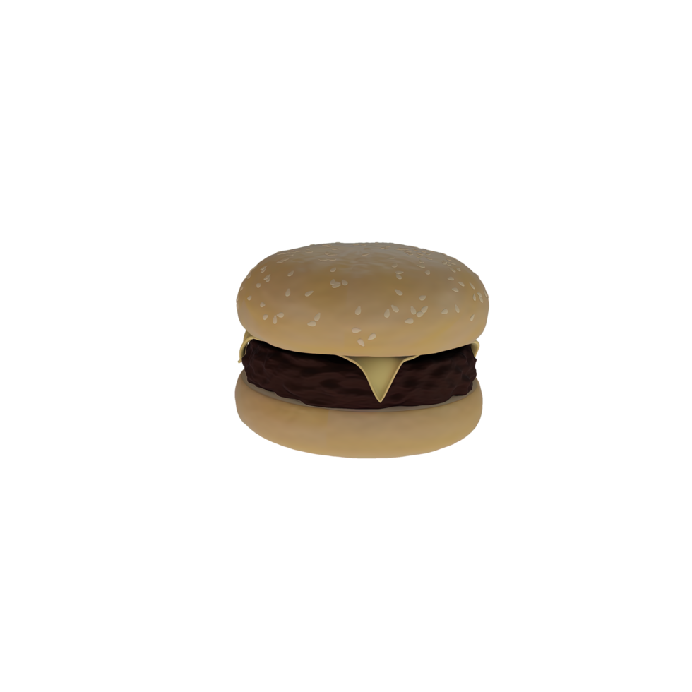 Burger 3d Symbol png