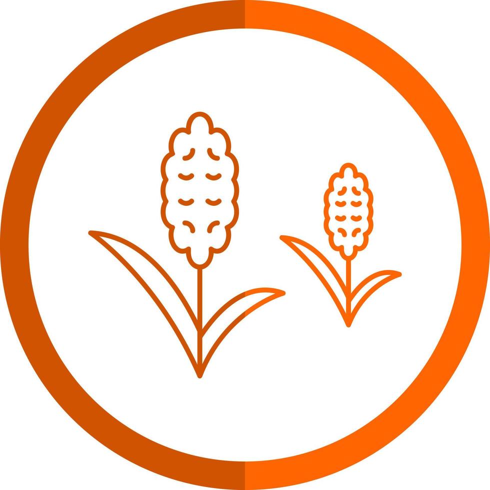 Hyacinth Vector Icon Design