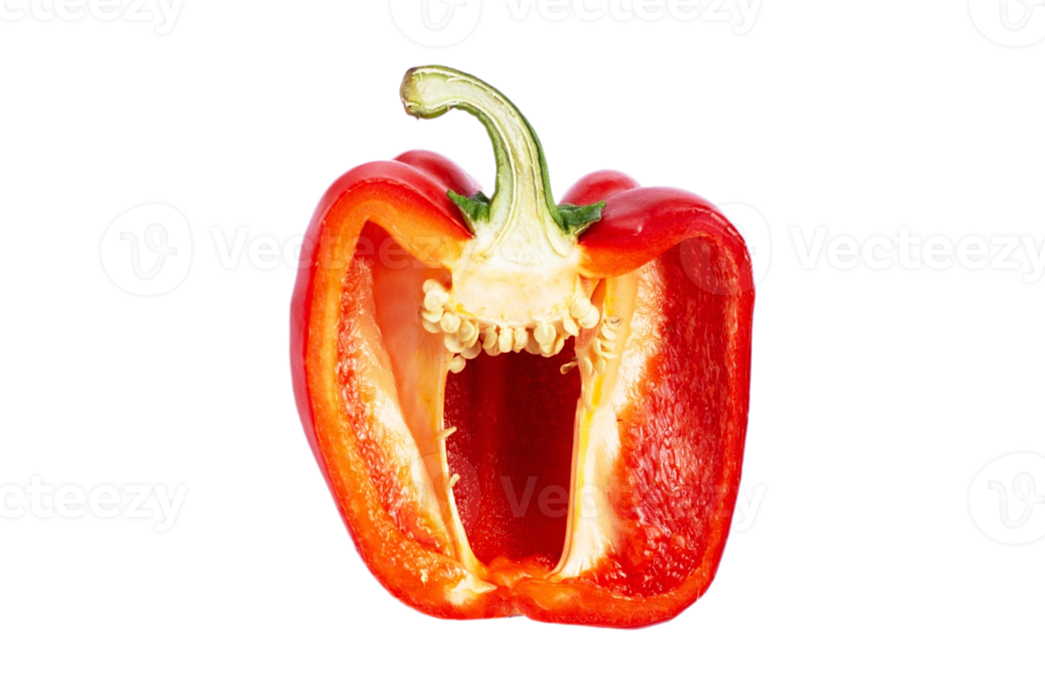 rot Paprika isoliert auf ein transparent Hintergrund png