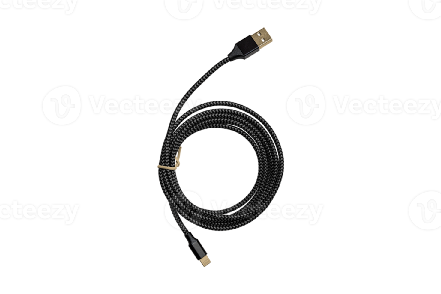 Charger cable accessorie isolated on a transparent background png