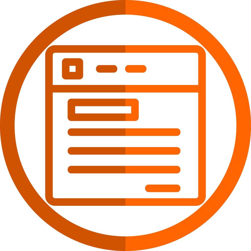 Website Ux Vector Icon Design