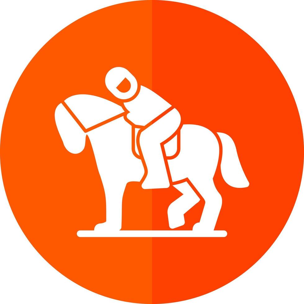 Equestrian Vector Icon Design