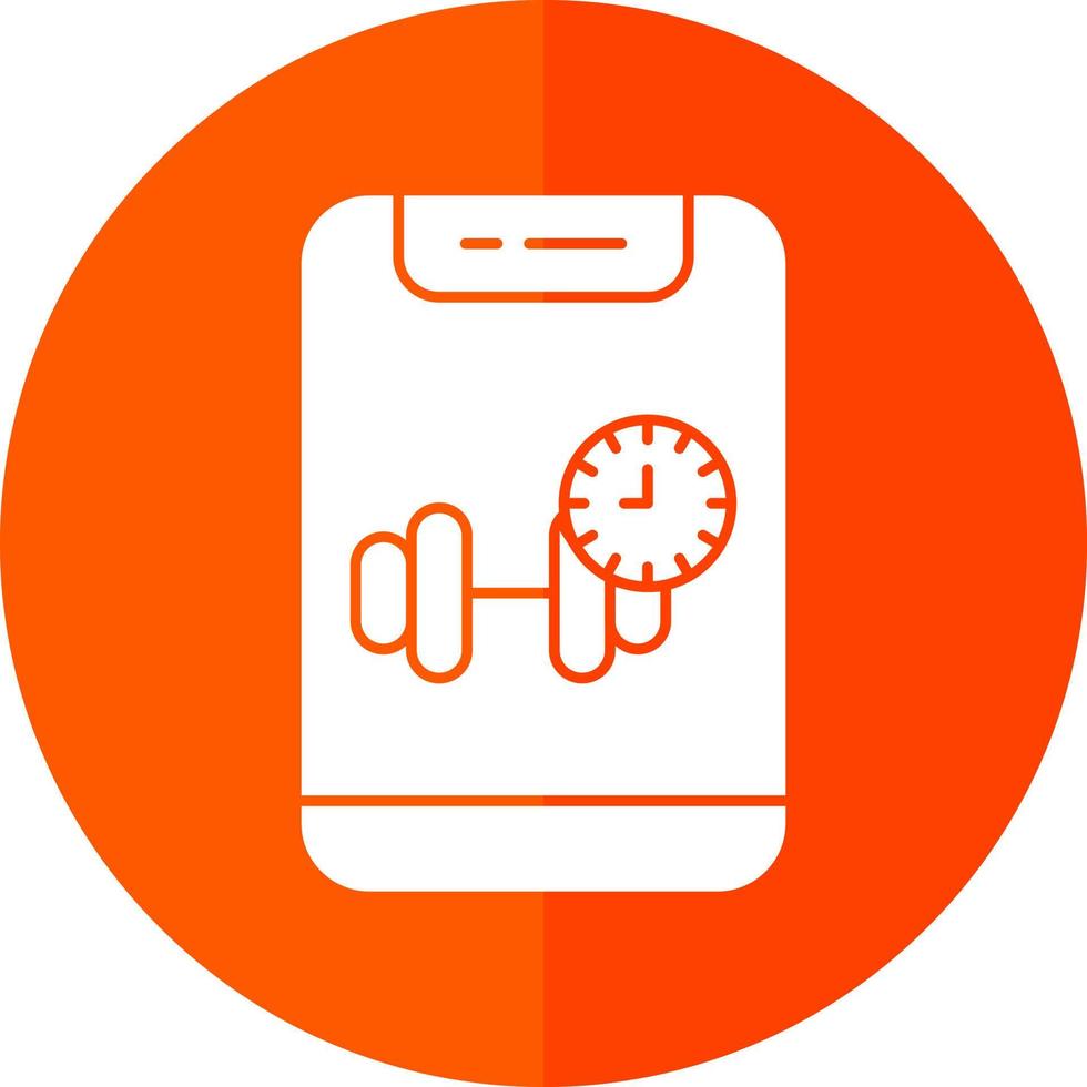 Gym Time Vector Icon Design
