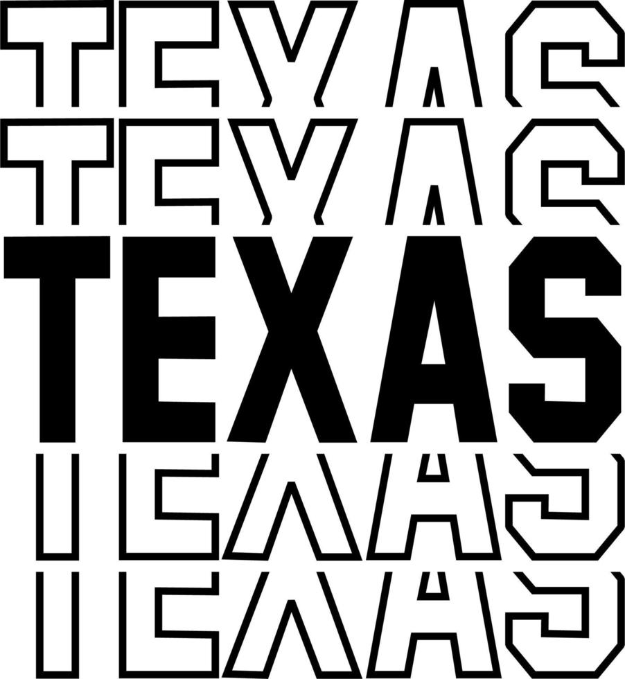 STACKED DESIGN USA STATE NAMES vector