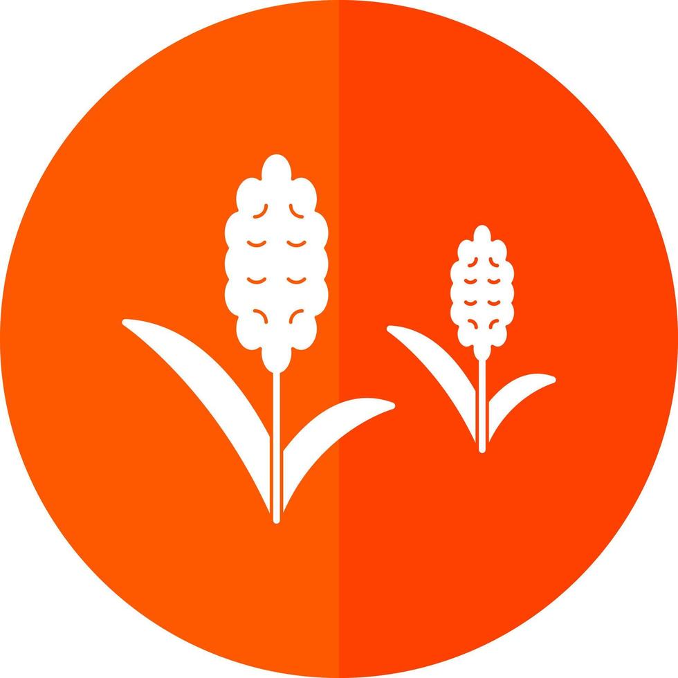 Hyacinth Vector Icon Design