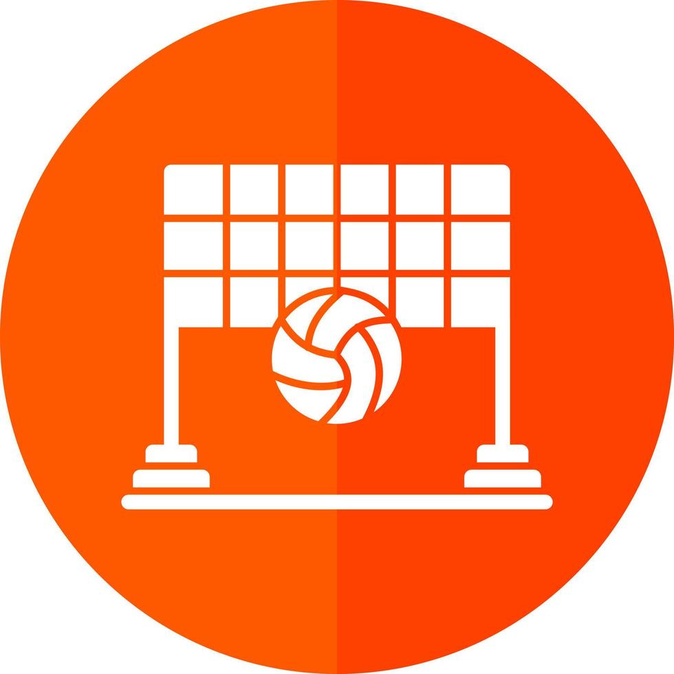 diseño de icono de vector de voleibol de playa