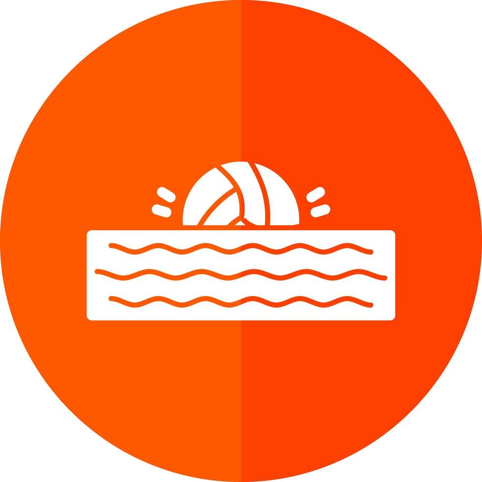 Waterpolo Vector Icon Design