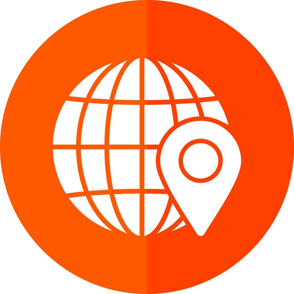 World Location Vector Icon Design