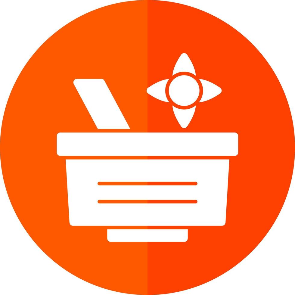 Spa Bowl Vector Icon Design
