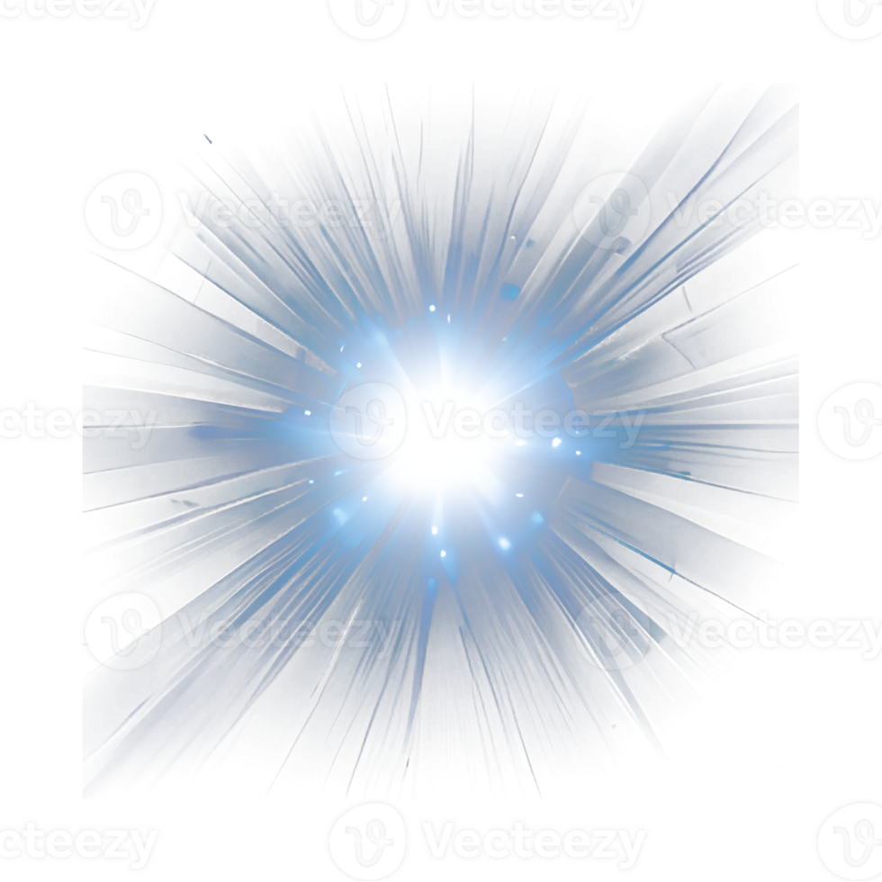 Blitz Licht bewirken png