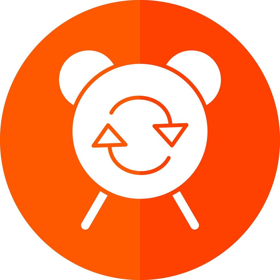 Alarm Repeat Vector Icon Design