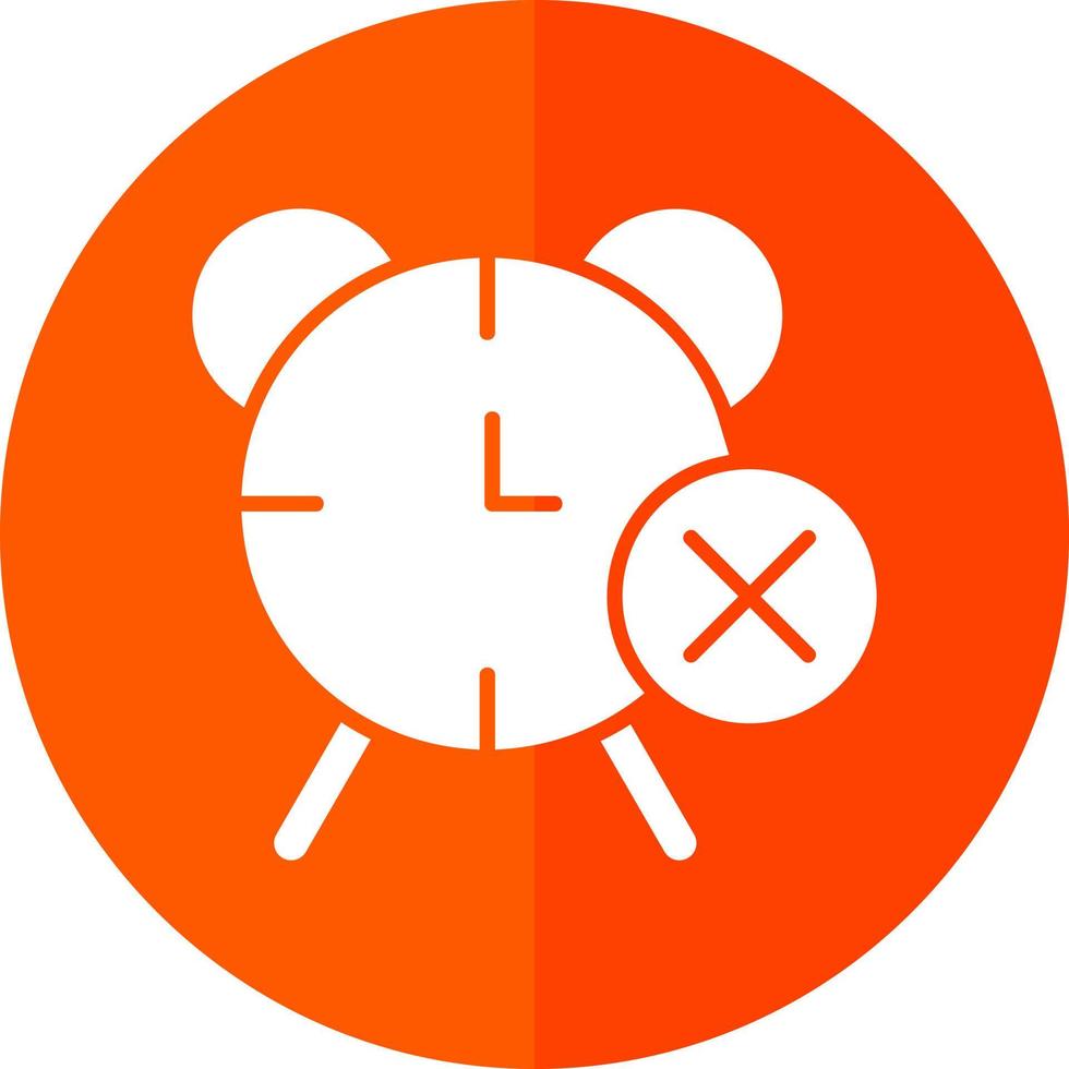 Remove Alarm Vector Icon Design