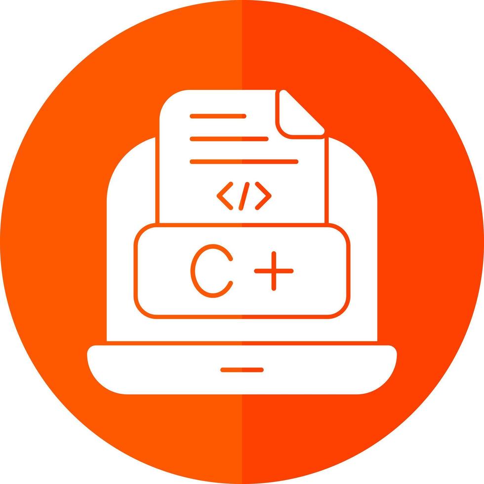 diseño de icono de vector de lenguaje de codificación