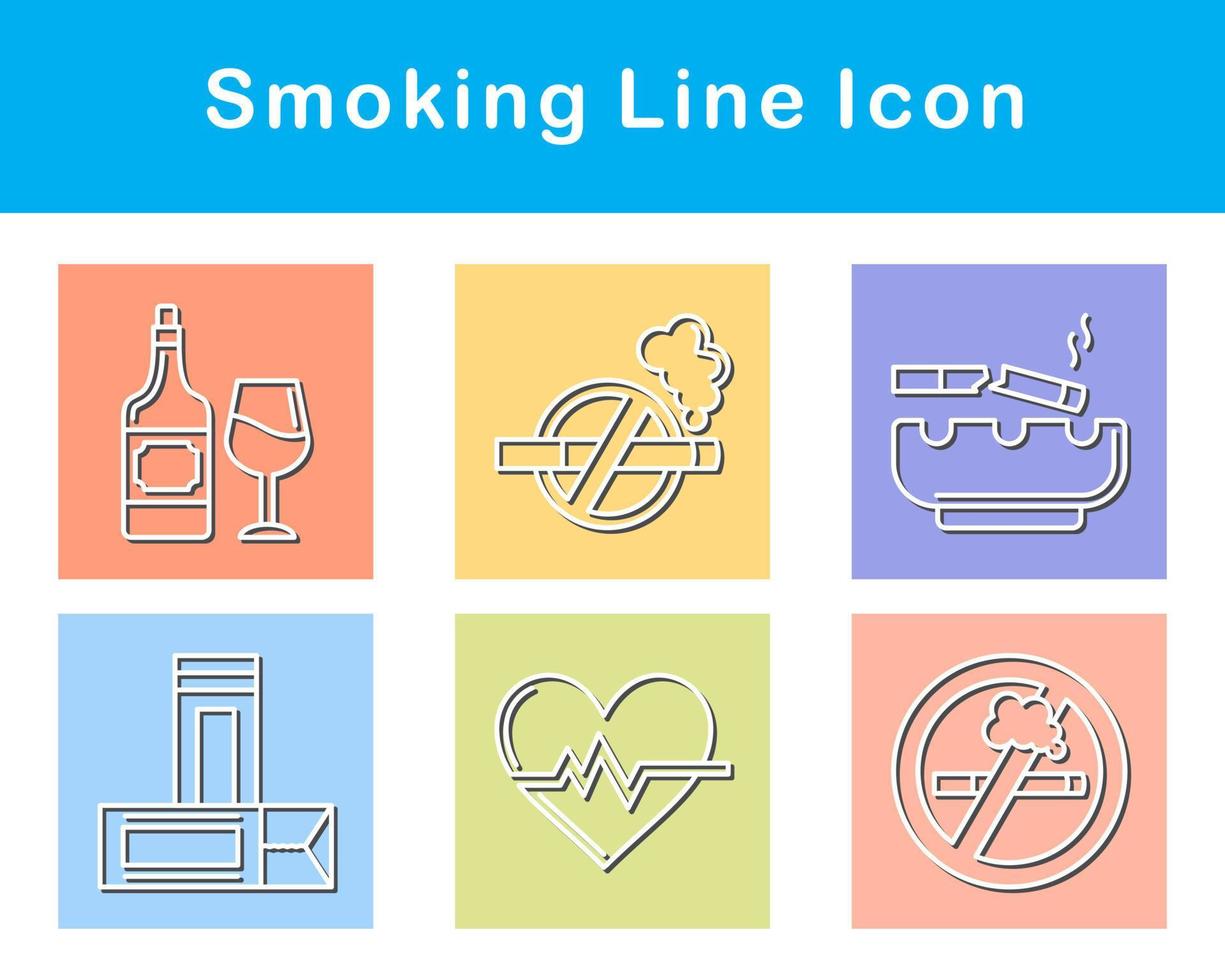 Smoking Vector Icon Set