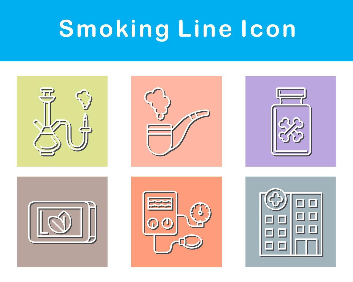 Smoking Vector Icon Set
