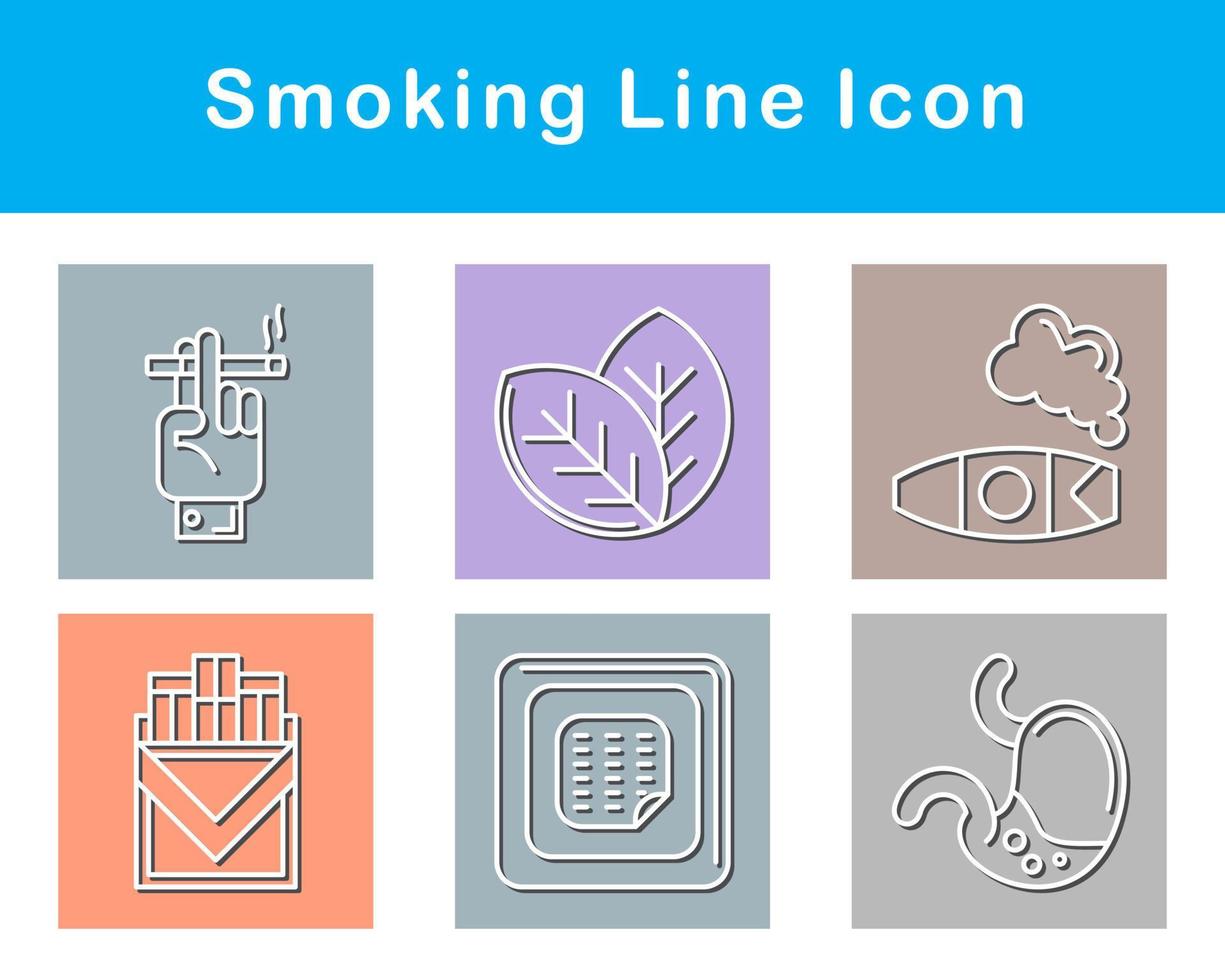 Smoking Vector Icon Set