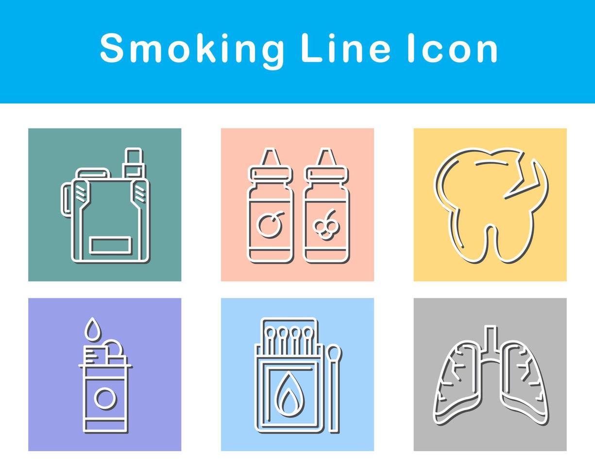 Smoking Vector Icon Set