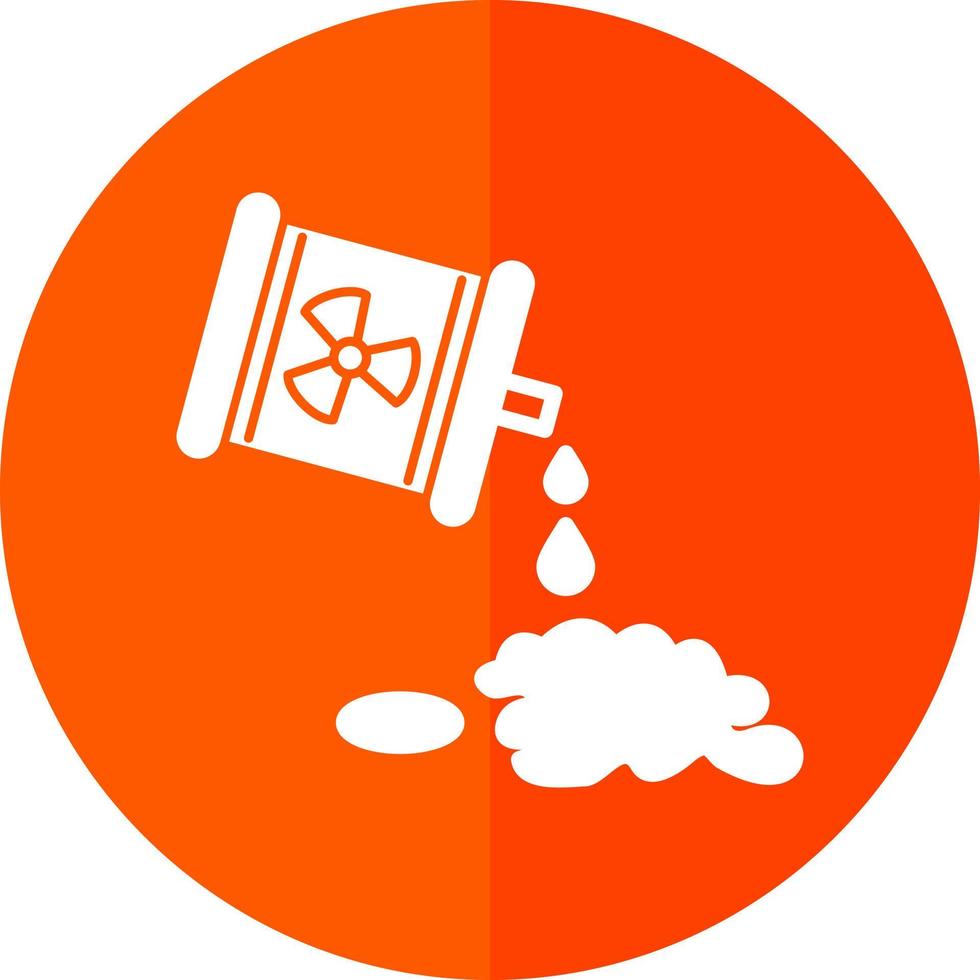 Chemical Spill Vector Icon Design