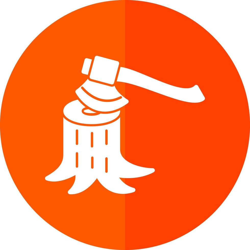 Deforestation Vector Icon Design