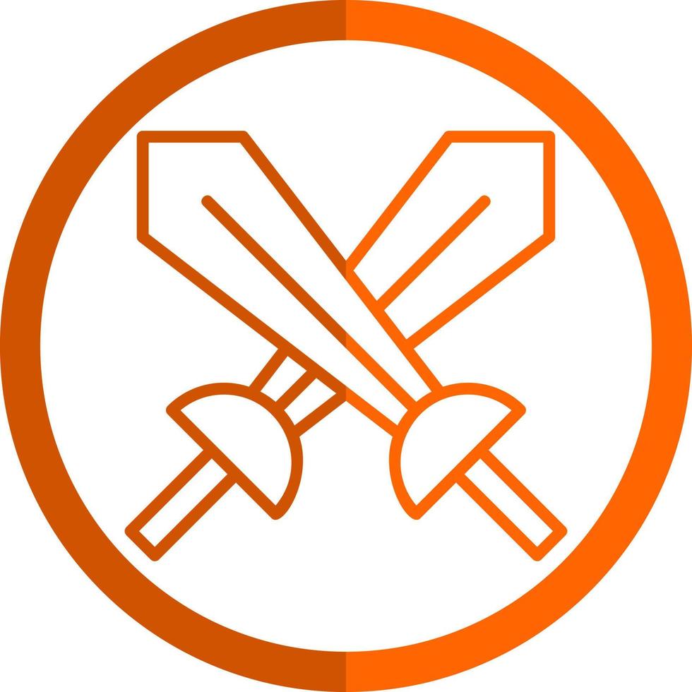 Swords Vector Icon Design