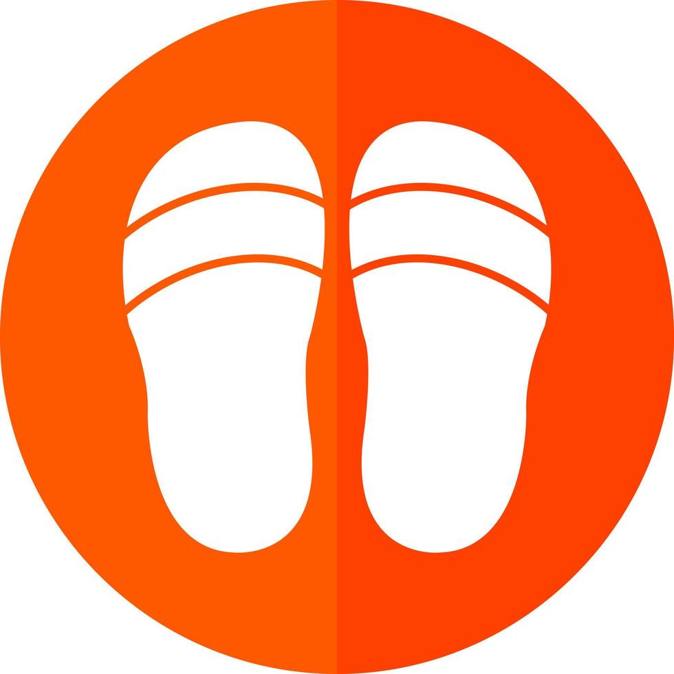 Slippers Vector Icon Design