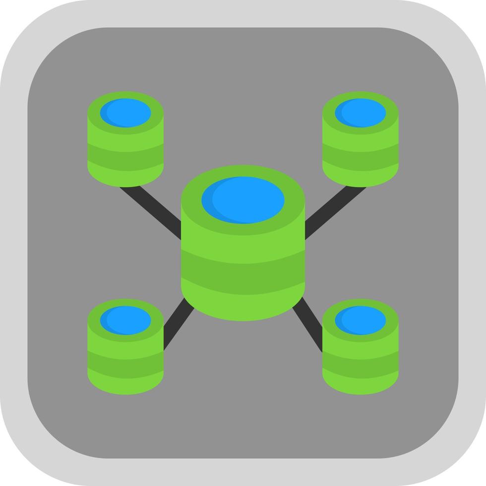 Database Vector Icon Design