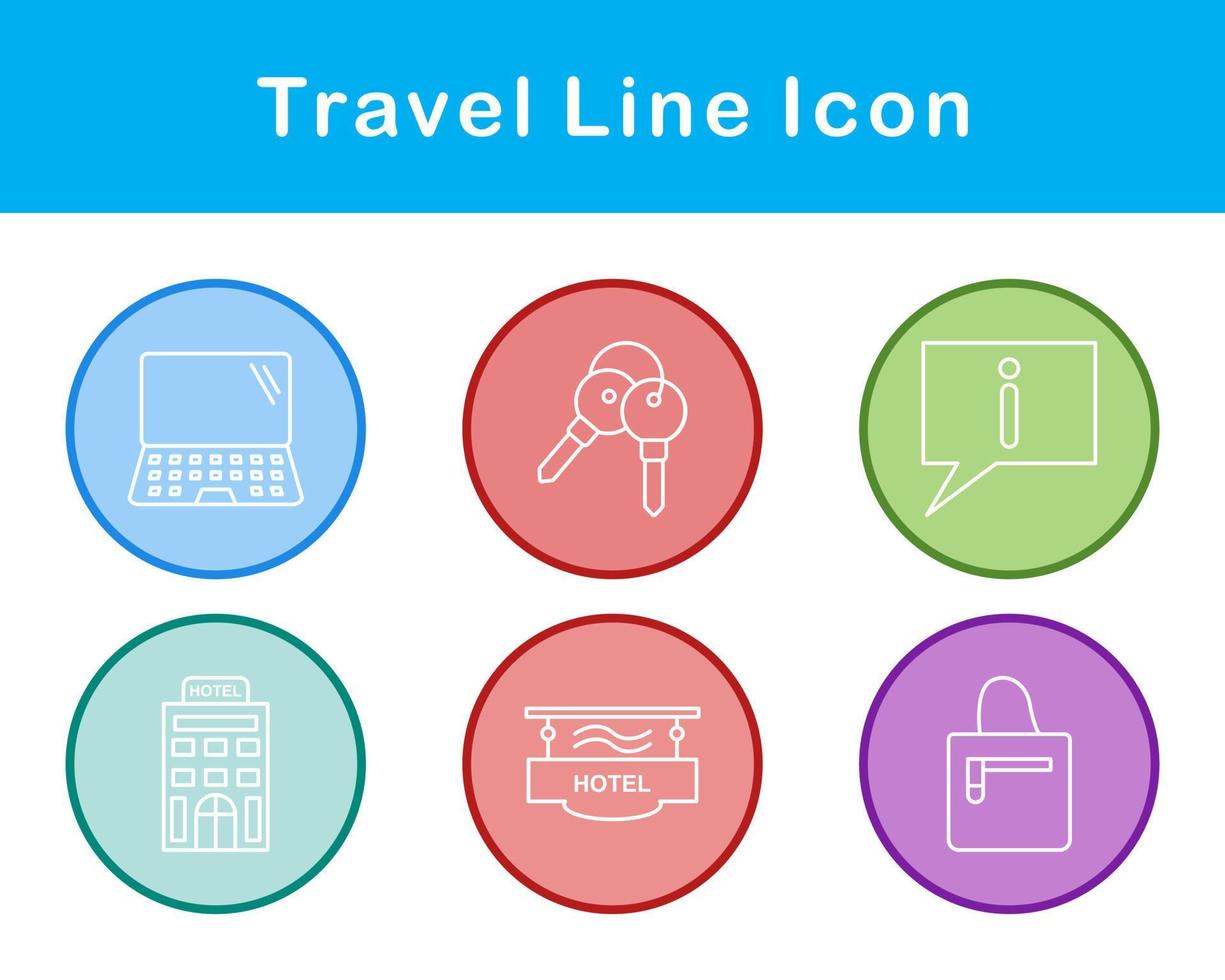 Travel Vector Icon Set