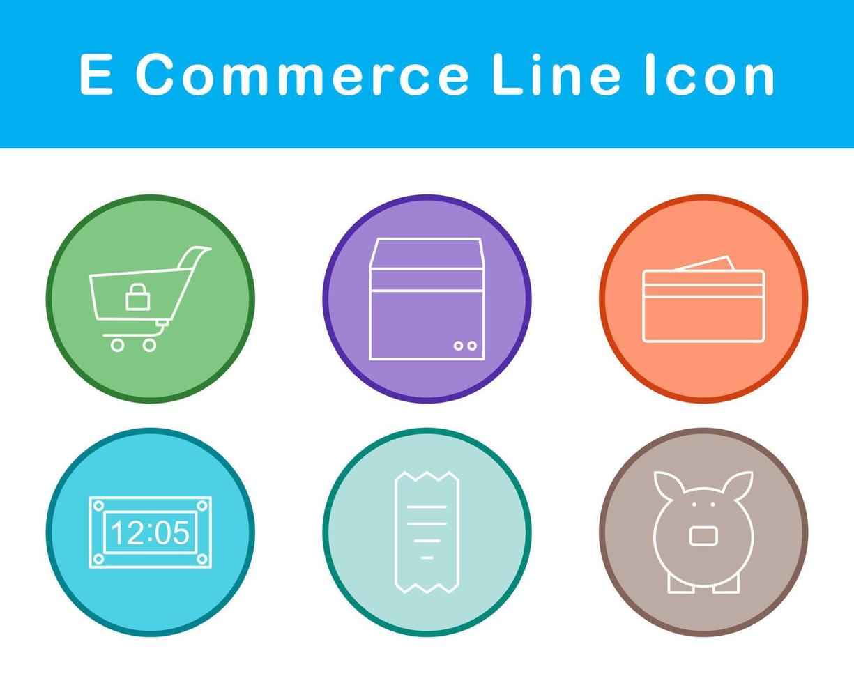E Commerce Vector Icon Set