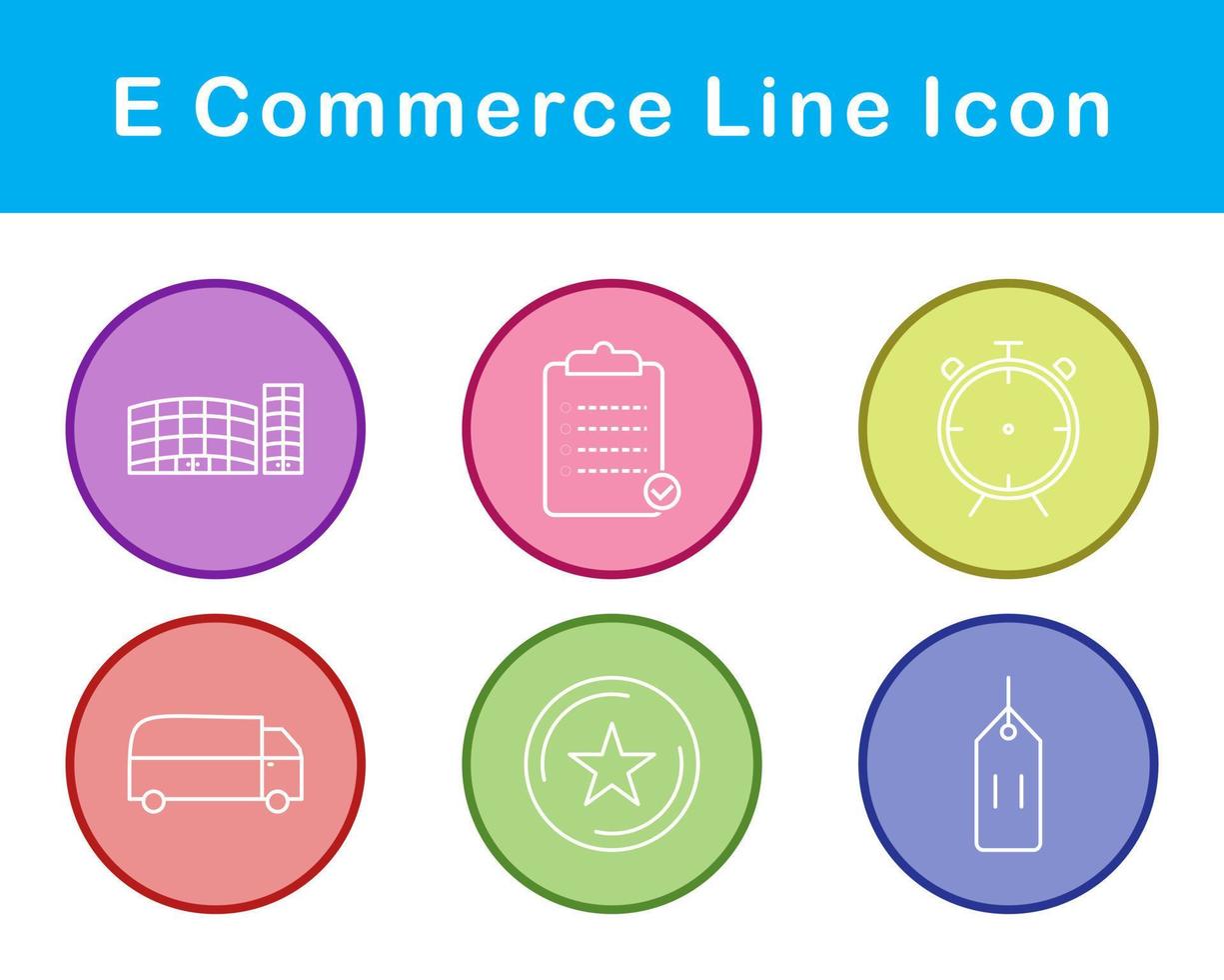 E Commerce Vector Icon Set