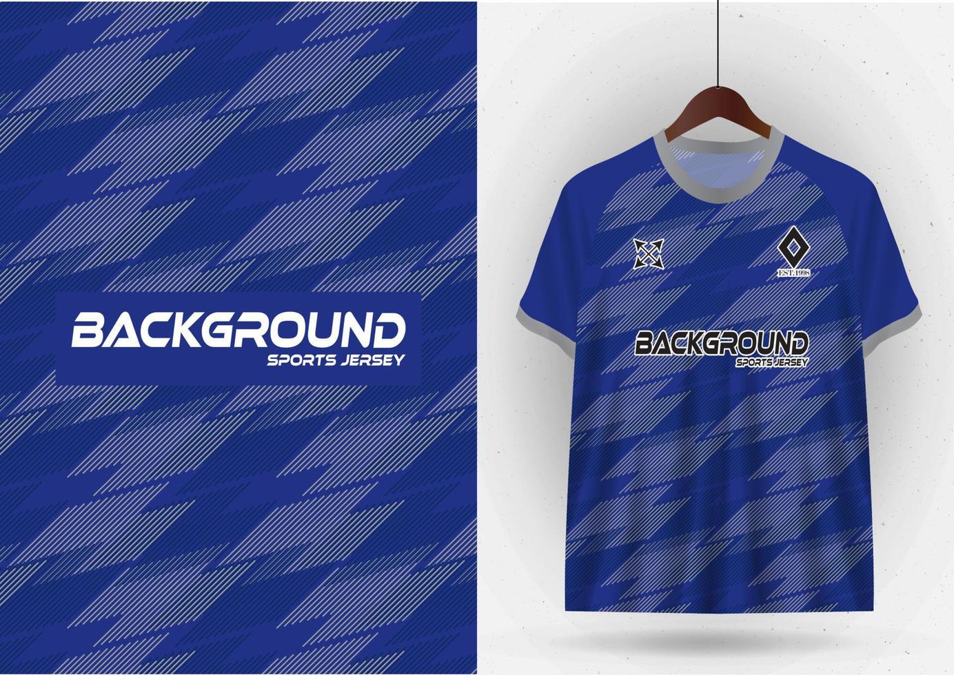 Mockup Design fabric patterns for sports t-shirts, football shirts, running shirts, exercise shirts. vector