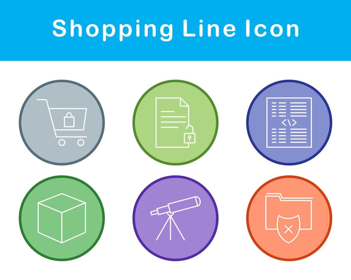 Shopping Vector Icon Set