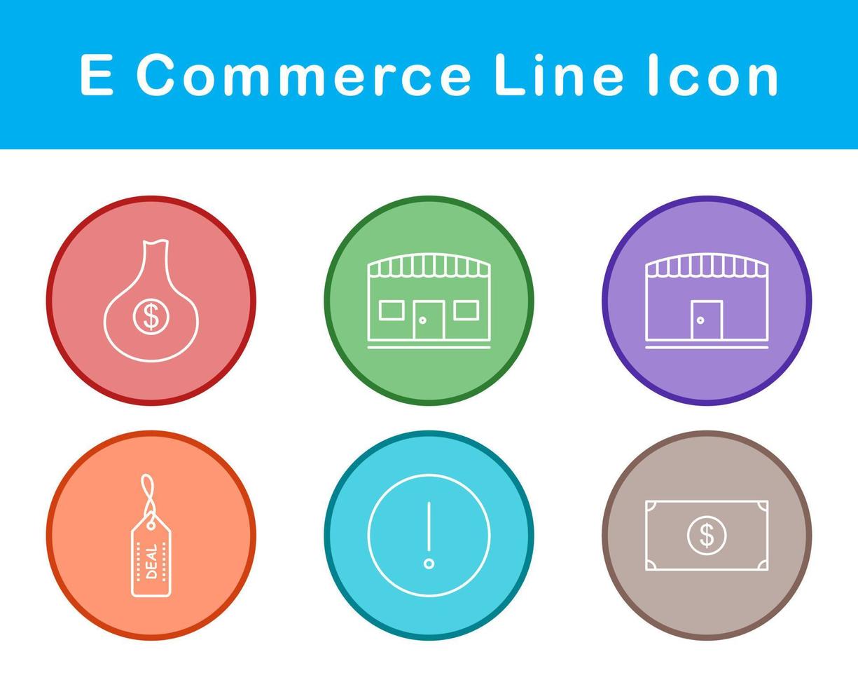 E Commerce Vector Icon Set