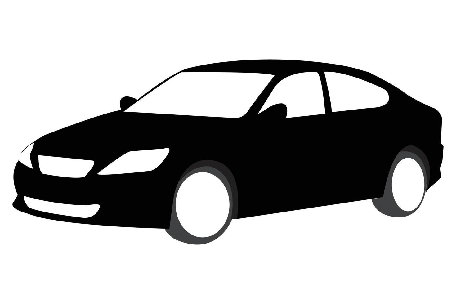 car silhouette design illustration vector