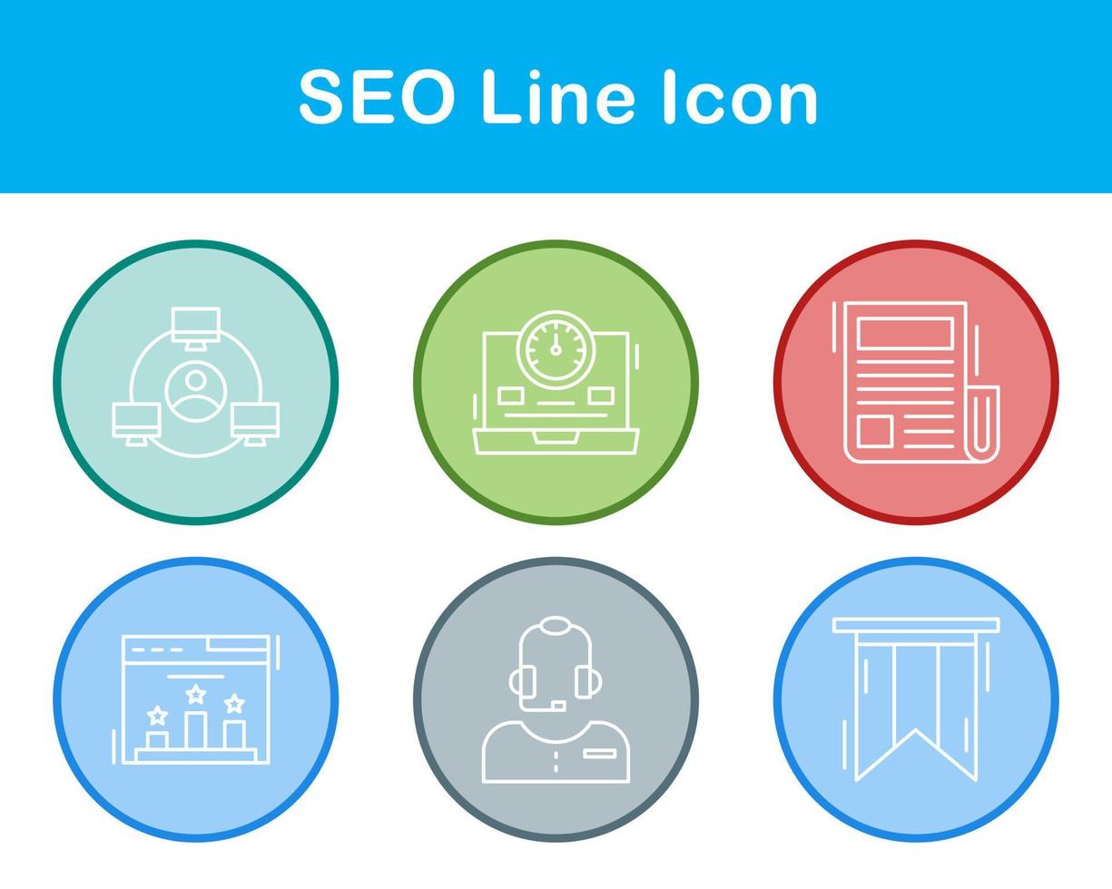 SEO Vector Icon Set