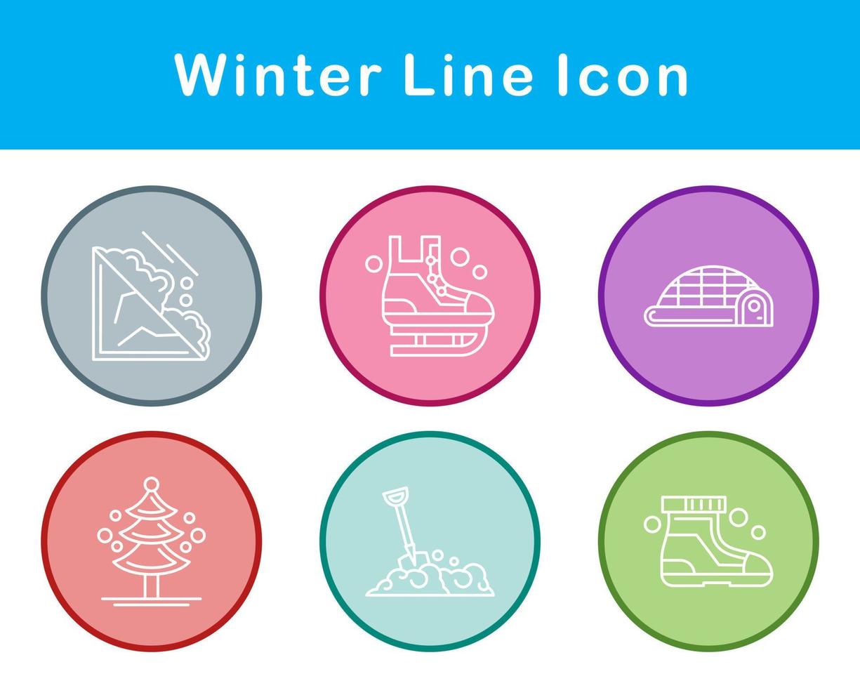 Winter Vector Icon Set