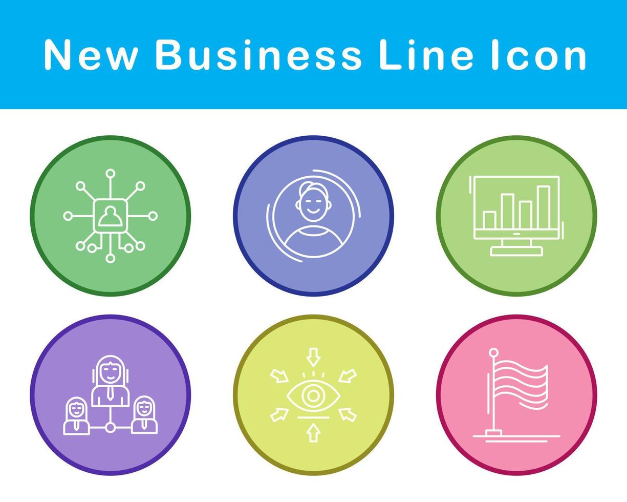 New Business Vector Icon Set