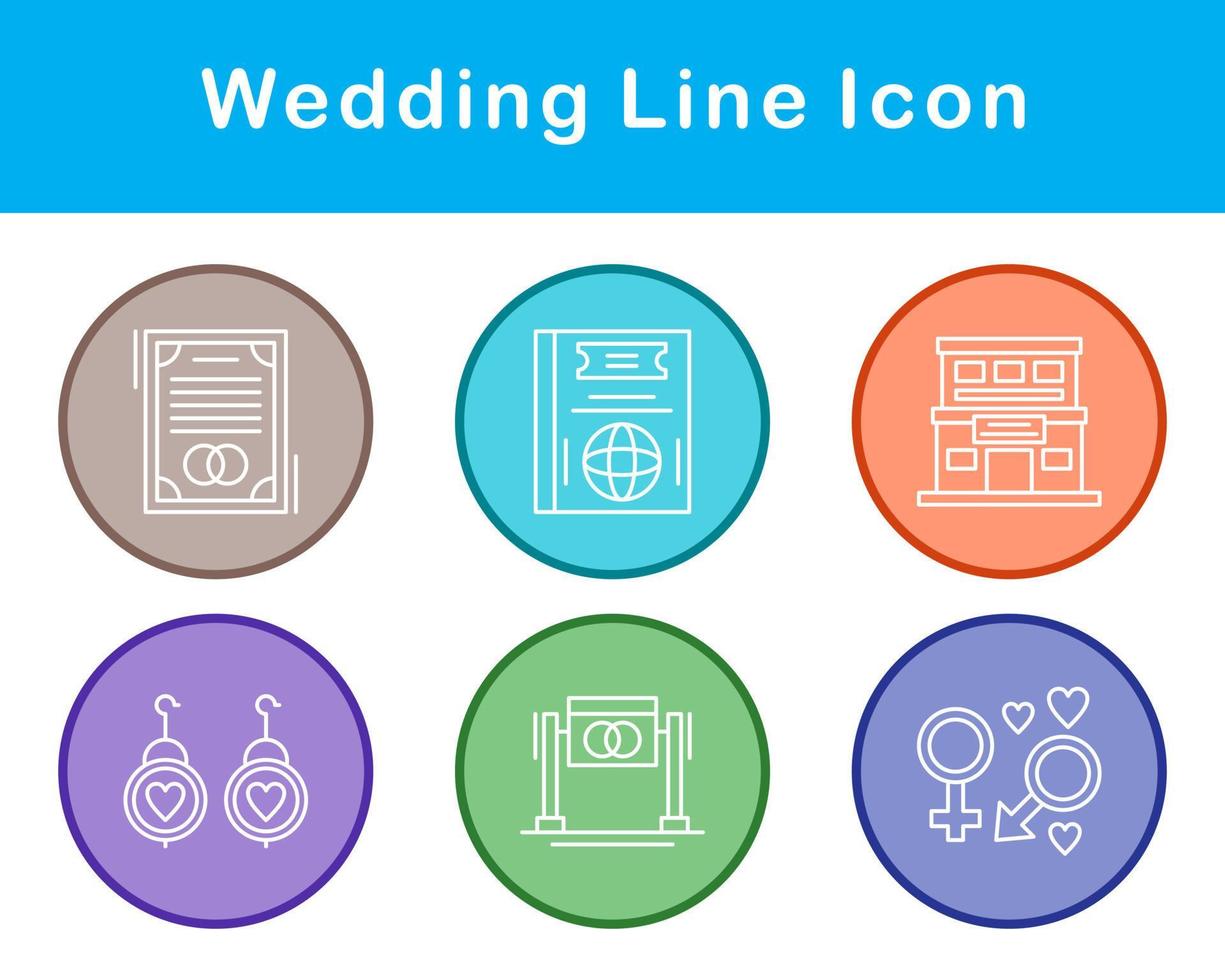 Wedding Vector Icon Set