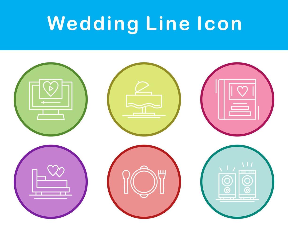 Wedding Vector Icon Set