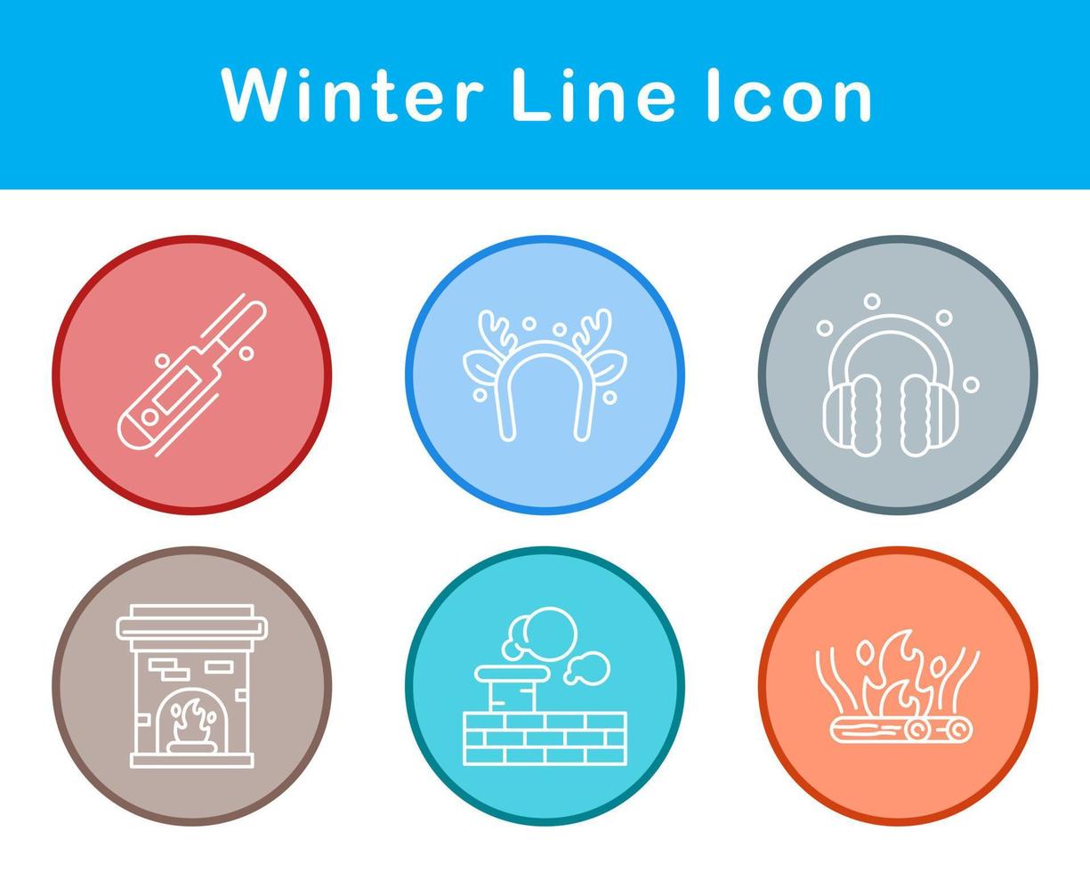 Winter Vector Icon Set