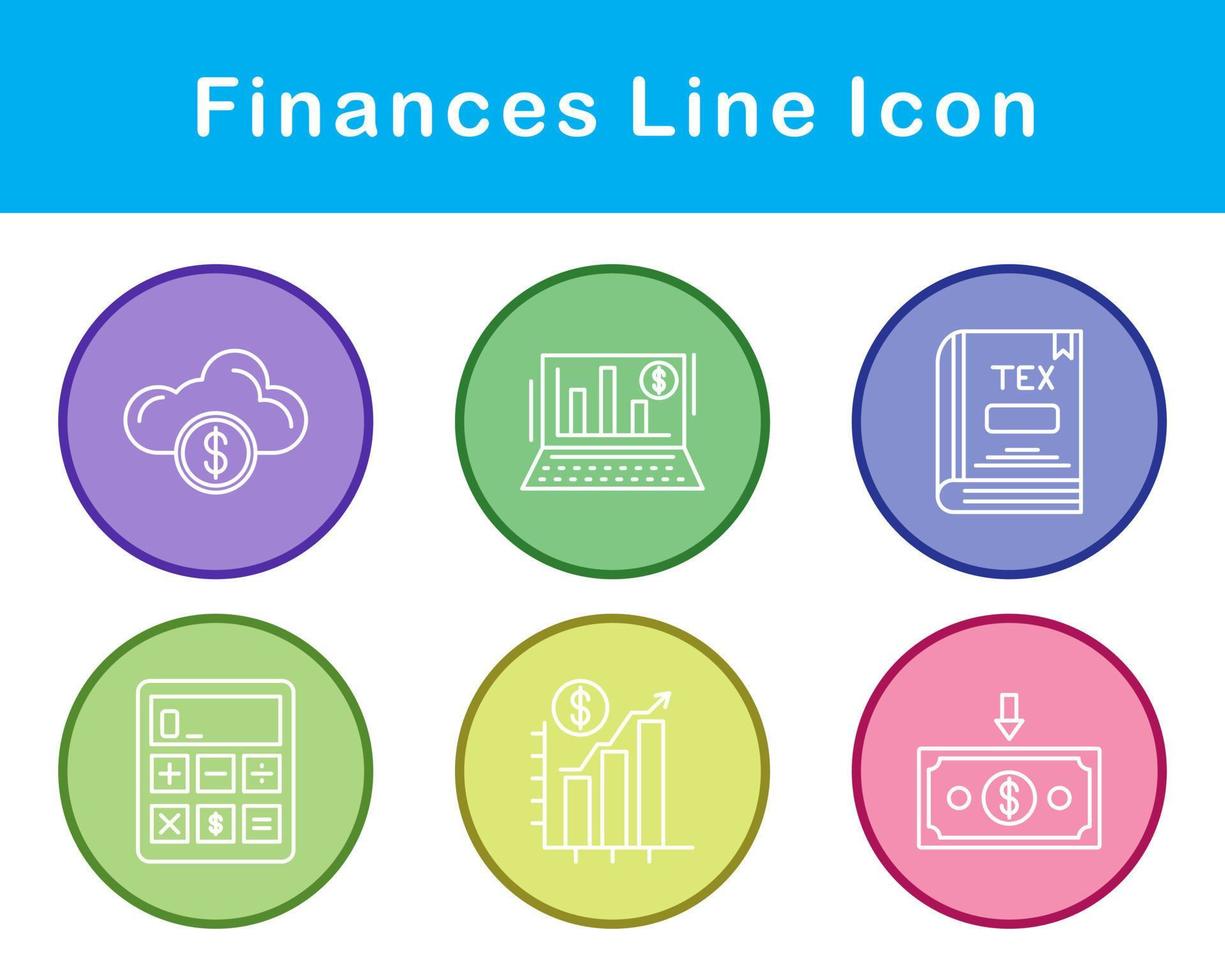 Finances Vector Icon Set