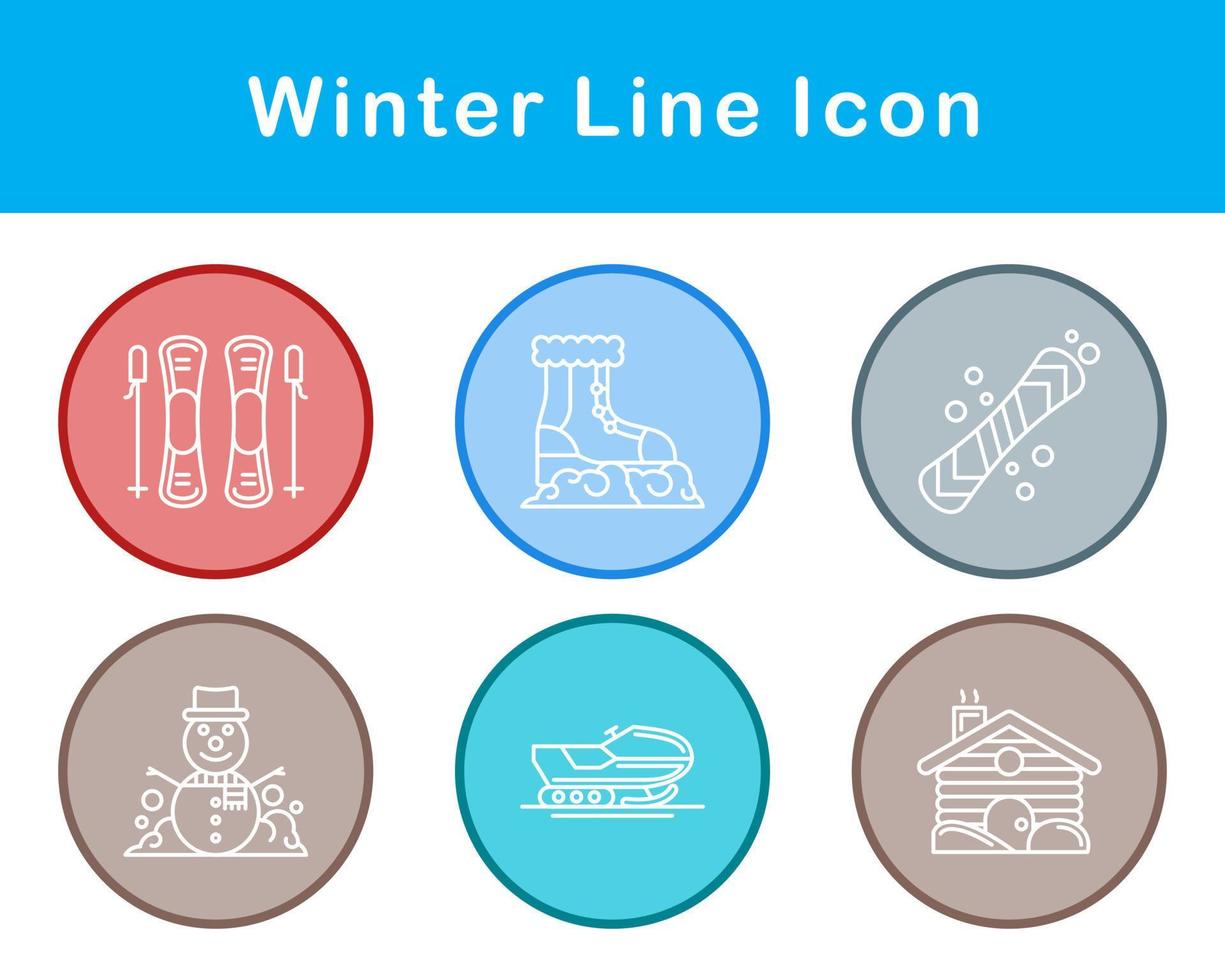 Winter Vector Icon Set